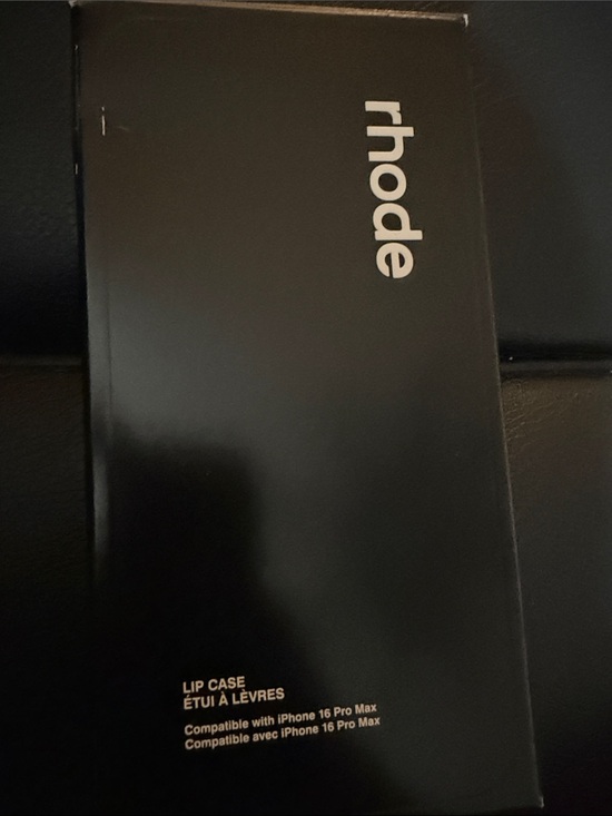 RHODE Accessories - Limited edition!!! RHODE Black Lip Case 
For iPhone 16 pro max